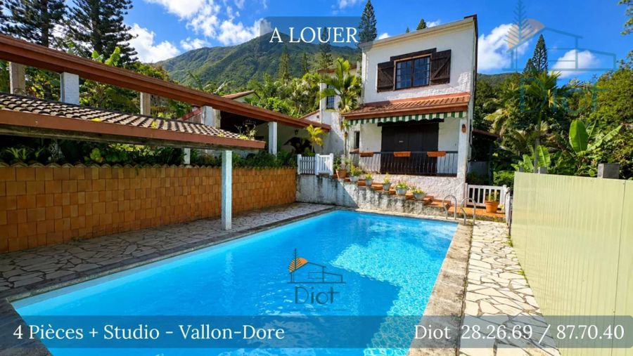 Appartement 4 pièces 123 m², Vallon-Dore — 191 500 CFP charges comprises