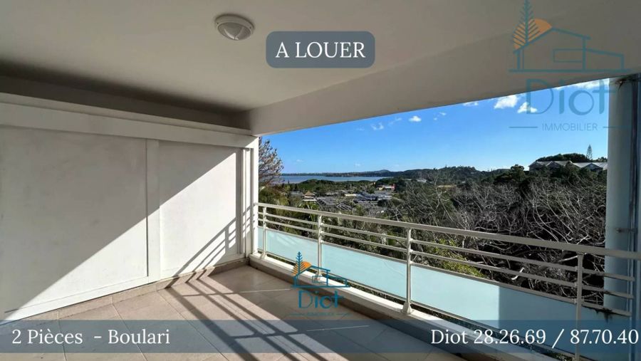 Appartement 2 pièces 45 m², Boulari — 67 900 CFP charges comprises